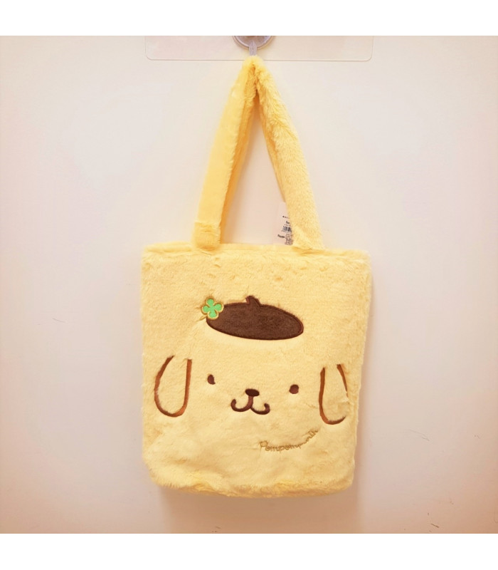 Pompompurin Tote Bag: Boa Embr