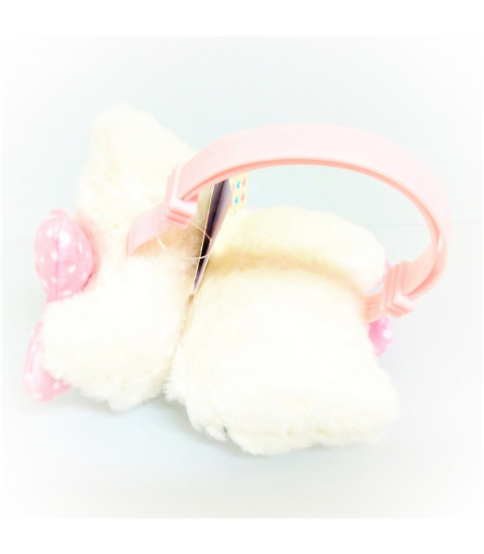 Hello Kitty Boa Earmuffs: Dot D-Cut
