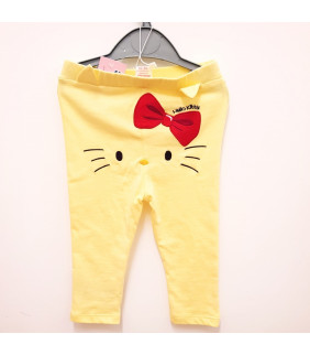 Hello Kitty Baby Girl Legging Yellow 6-12Mth