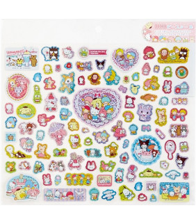 Assorted Characters 100Pcs Stickers:
