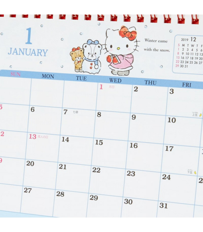 hello-kitty-desk-calendar-2020