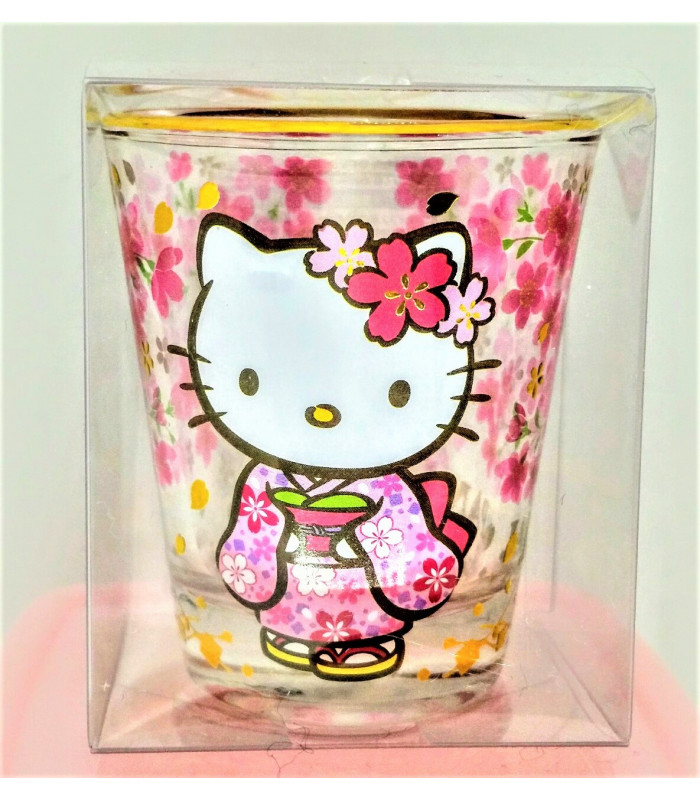 Hello Kitty Shot Glass Sakura