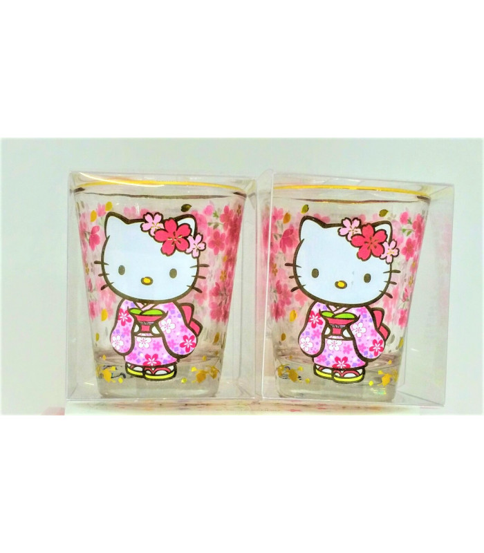 Hello Kitty Shot Glass Sakura