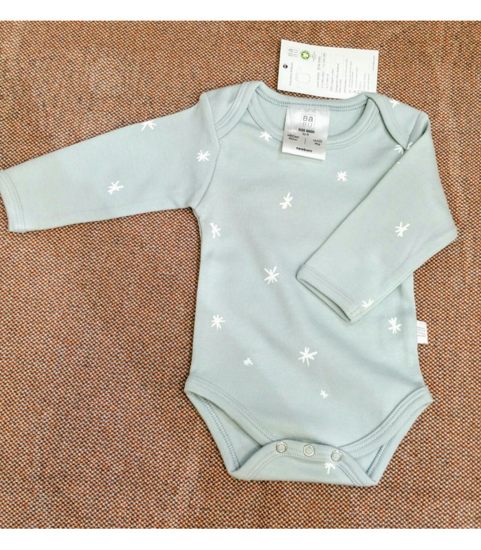 BABU  Bodysuit Coastal star NB