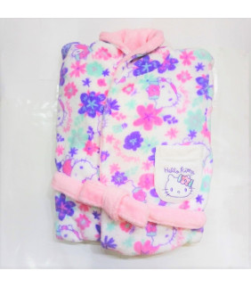 Hello Kitty Junior Bath Robe Flower