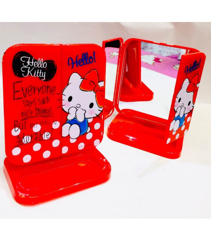 Hello Kitty 3-Side Stand Mirror R