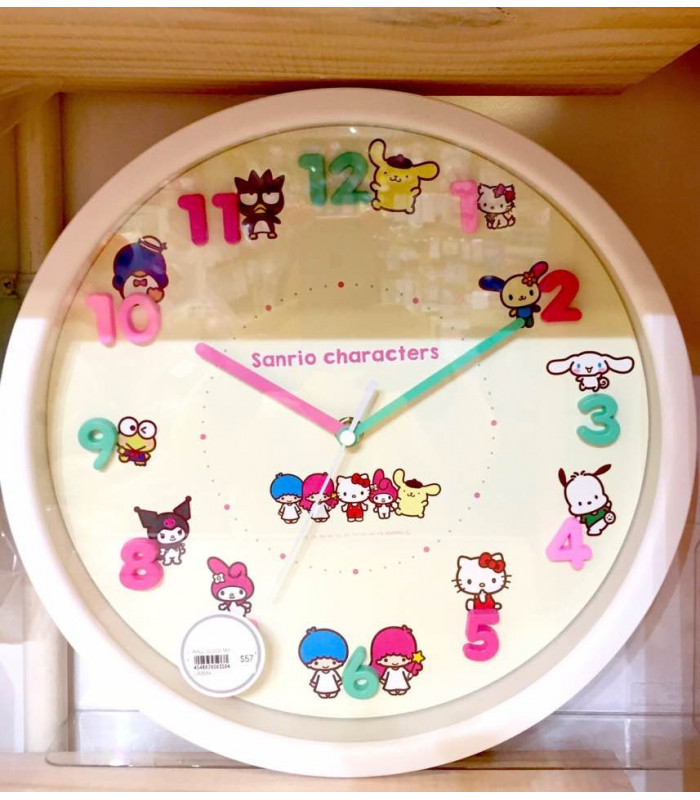 Assorted Characters Wall Clock