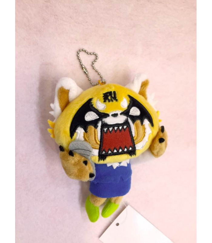 Aggretsuko Key Chain with Mascot: