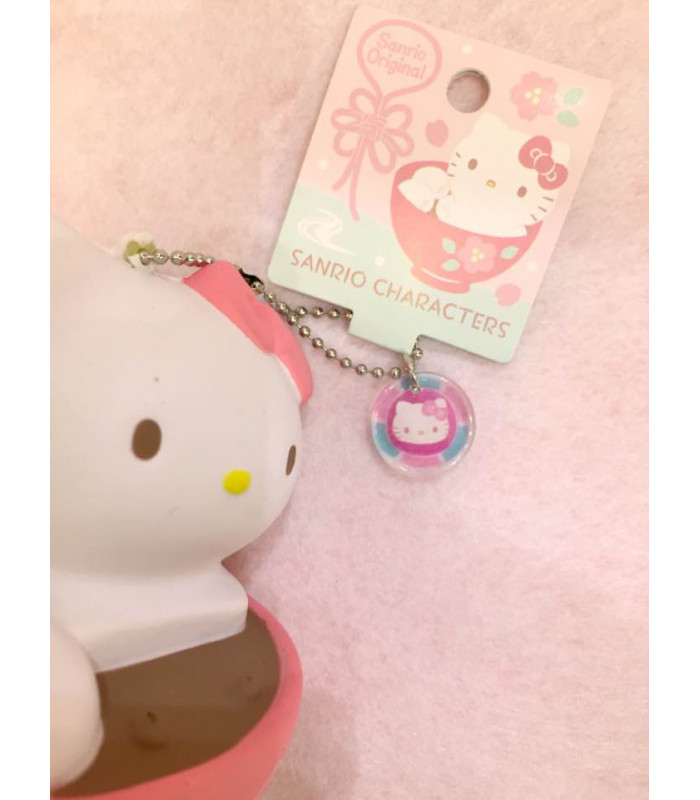 Hello Kitty Key Chain with Mascot: Wakashi