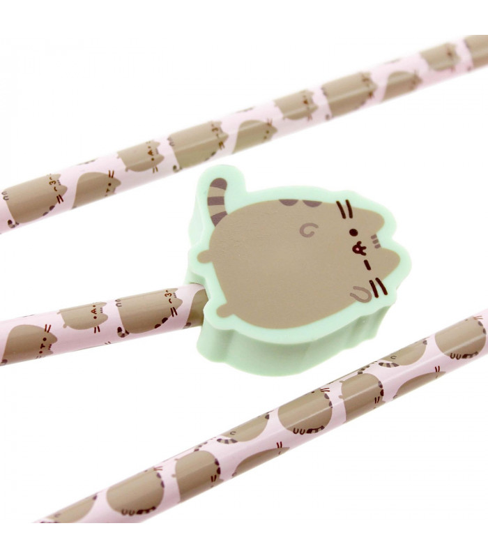 Pusheen Sweet Dreams Pencils With Eraser Toppers