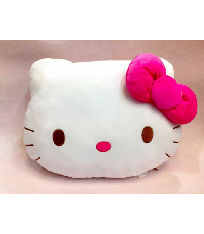 Hello Kitty Face Cushion Color Ribbon