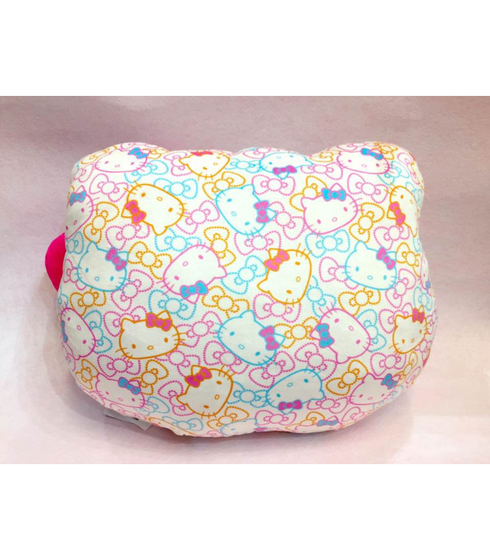 Hello Kitty Face Cushion Color Ribbon