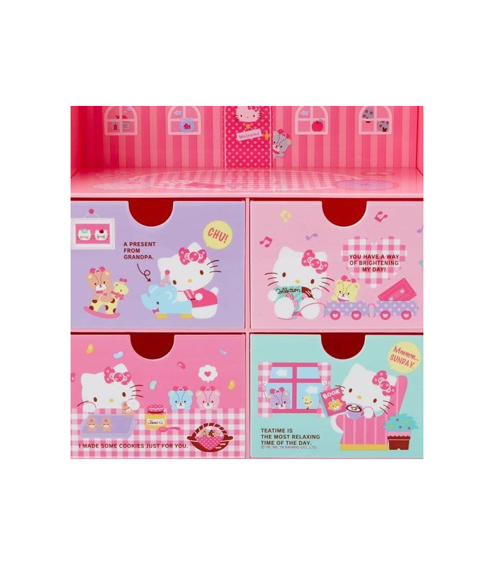 Hello Kitty Chest : House Shape Mini Chest