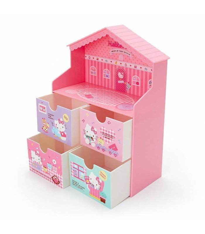 Hello Kitty Chest : House Shape Mini Chest