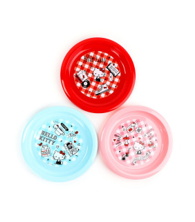 Hello Kitty Plastic Plate Set :