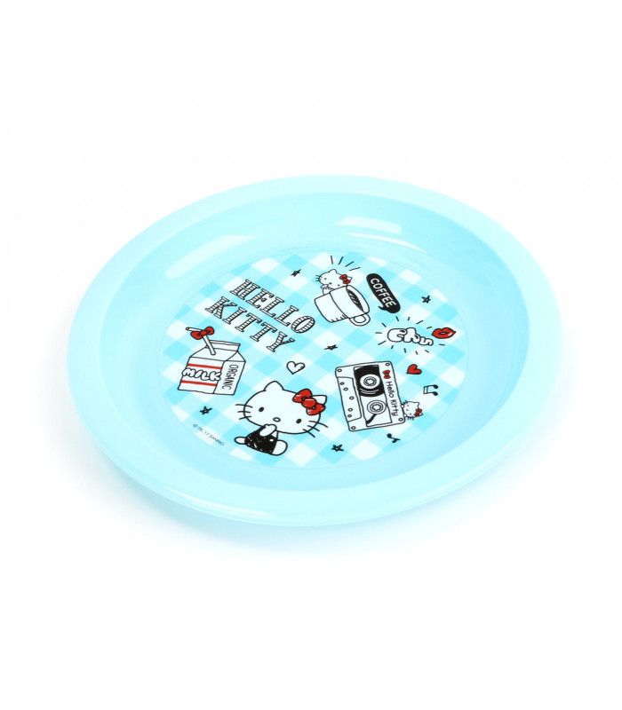 Hello Kitty Plastic Plate Set :