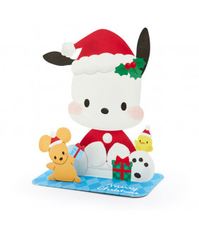 Pochacco Christmas Card: Jx 87-0