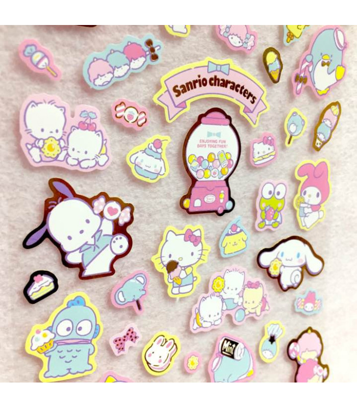 Assorted Characters Decorative Sticker