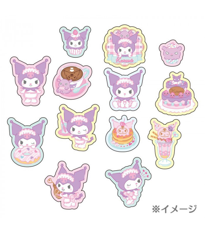 Kuromi Stickers: Sweets