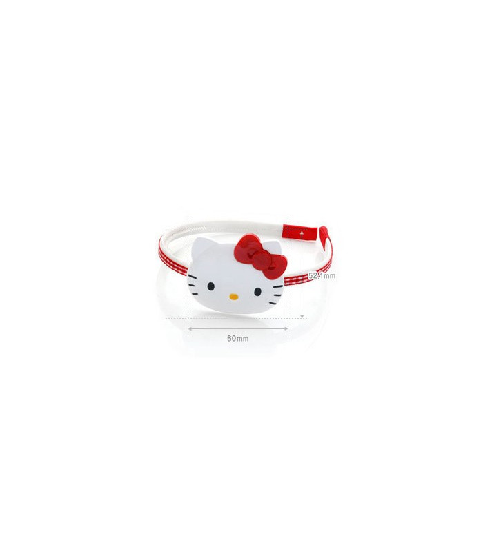 Hello Kitty Red Big Face Hair Band KHSHB-096