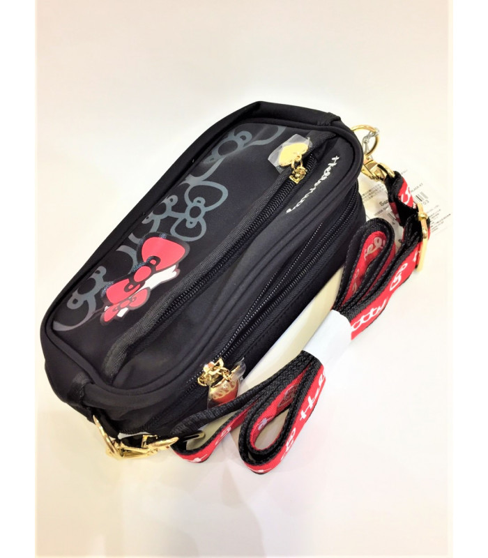 Hello Kitty Shoulder Bag: Hg-Black