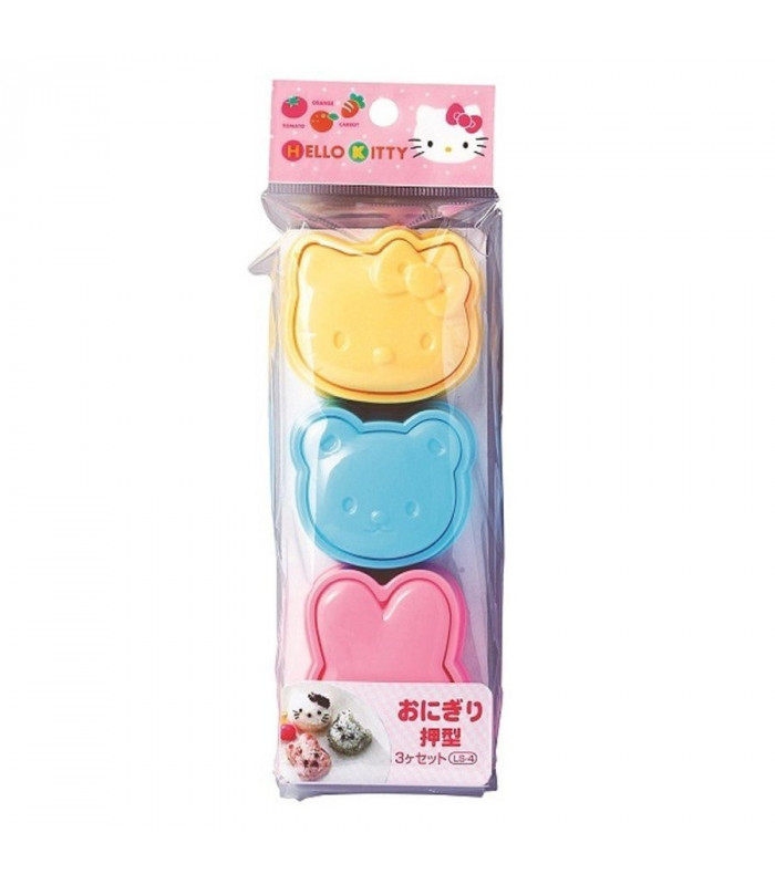 Hello Kitty Rice Ball Mold 3P Set