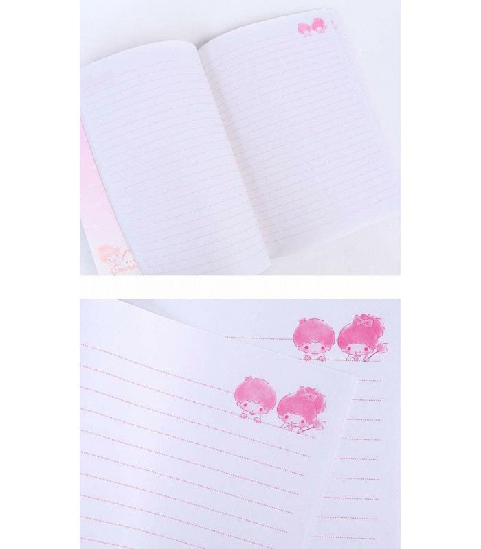 Little Twin Stars A5 Notebook Ruled: