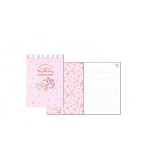 My Melody A5 Notebook Ruled:
