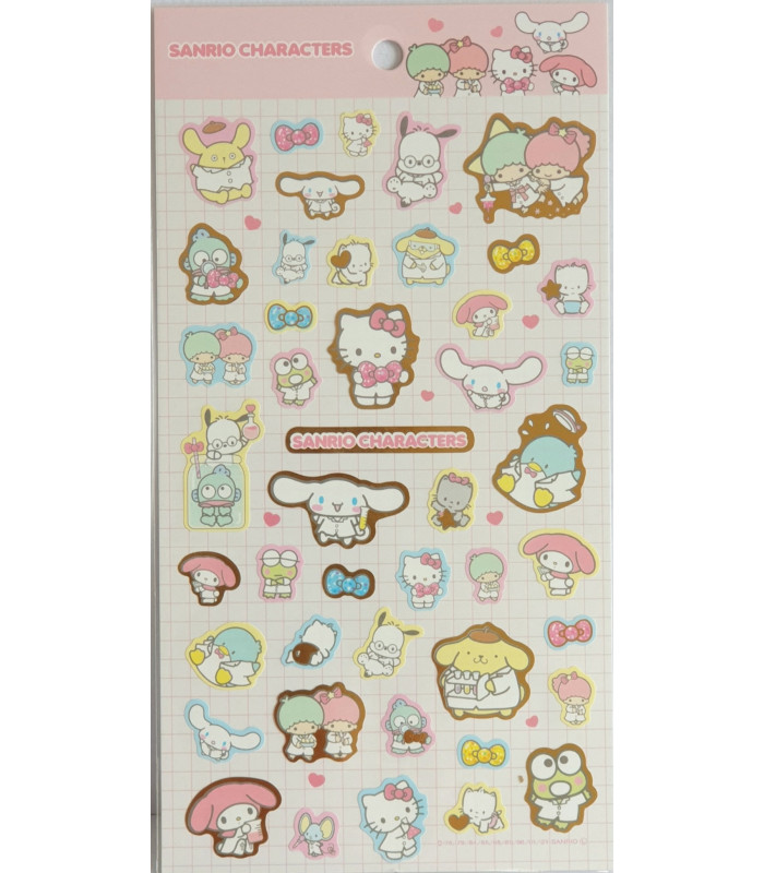 Assorted Characters Decorative Sticker