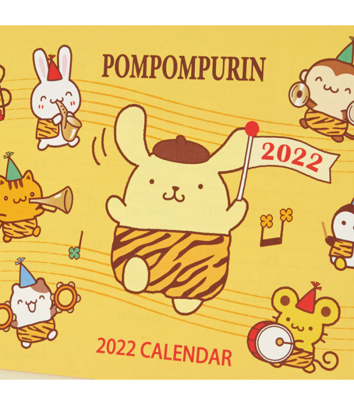 Pompompurin Desk Calendar 2022