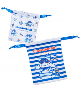 Cinnamoroll Drawstring Bag Set: Marine