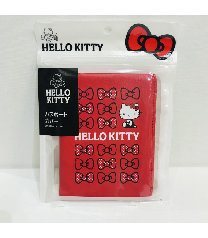 Hello Kitty Passport Cover Red