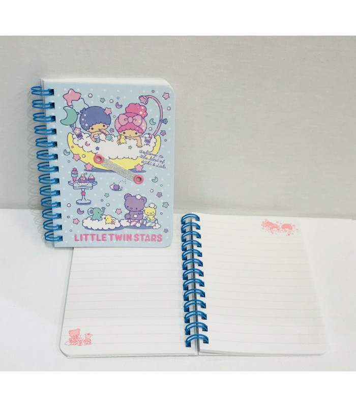 Little Twin Stars B7 Notebook Ruled: