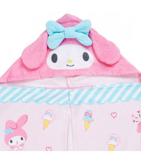 My Melody Hooded Towel: Ice Cream