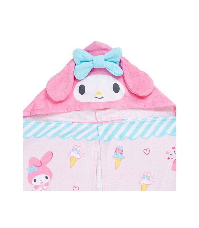 My Melody Hooded Towel: Ice Cream