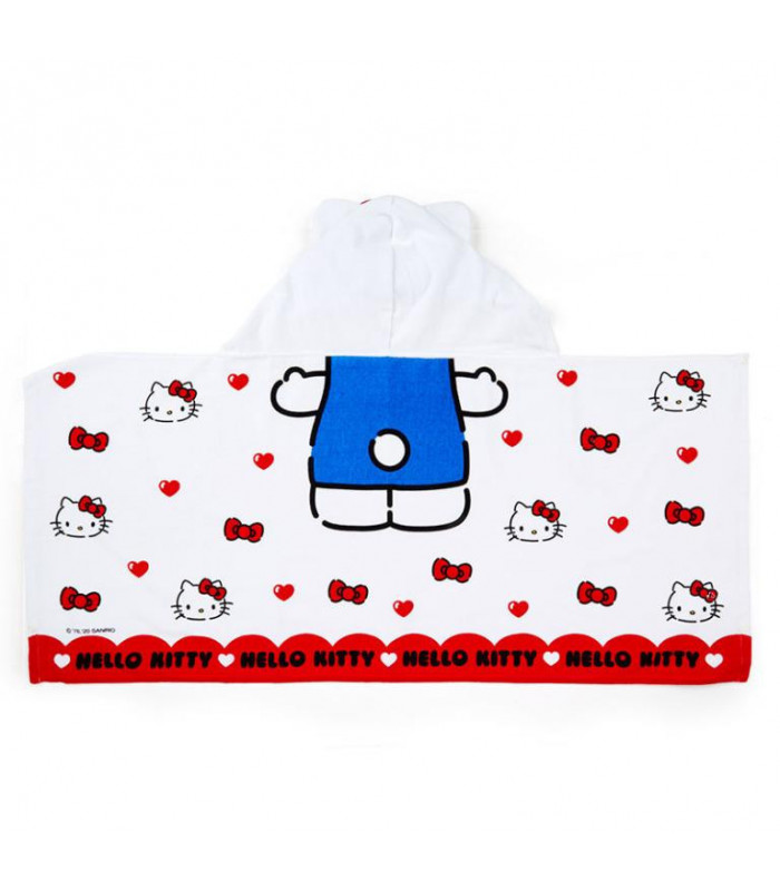 Hello Kitty Hooded Towel: Heart