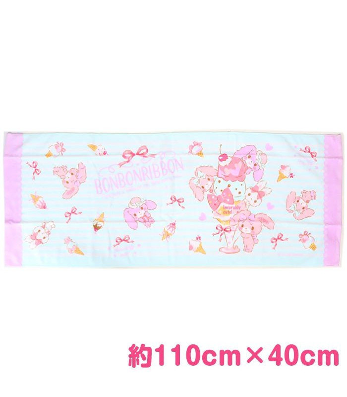 Bonbon Ribbon Junior Bath Towel: Icecream