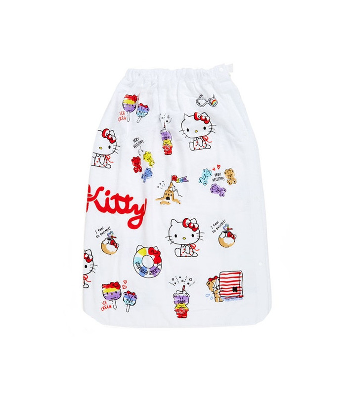 Hello Kitty Wrap Towel: 80 Colorful
