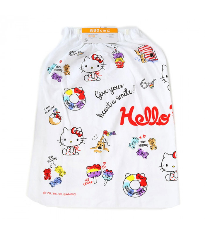 Hello Kitty Wrap Towel: 80 Colorful