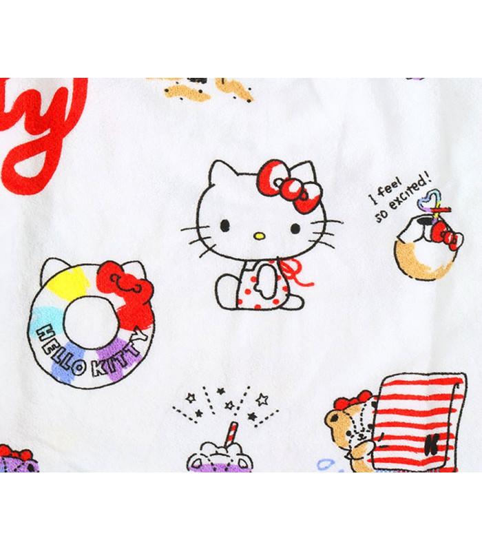 Hello Kitty Wrap Towel: 80 Colorful