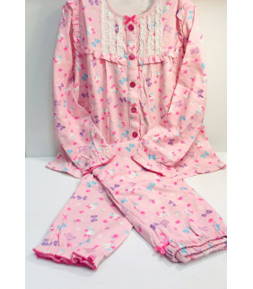 Hello Kitty Pajamas with Button: 110