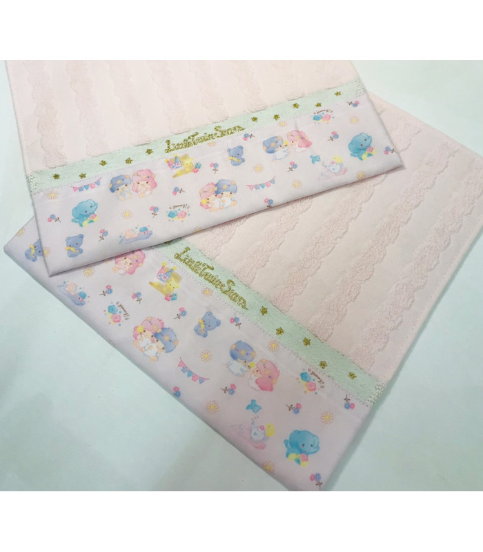 Little Twin Stars Petite Towel: Spring