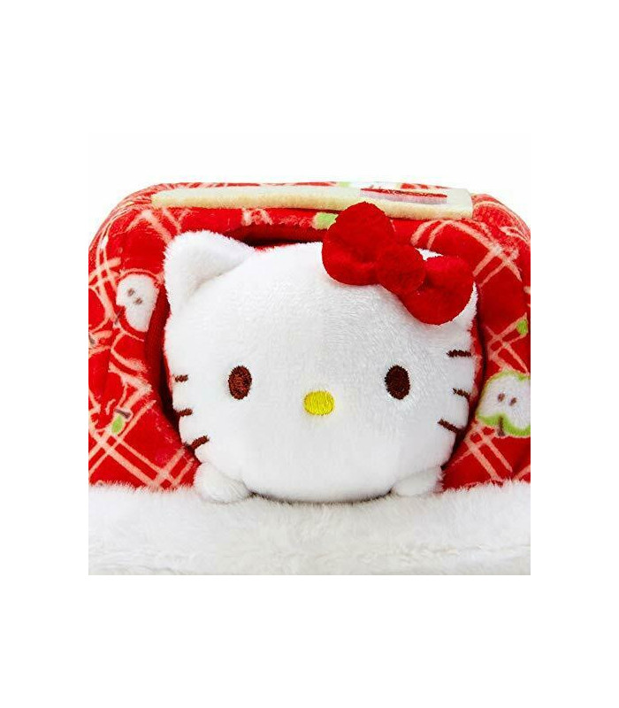 Hello Kitty Mini Mascot Plush And Kotatsu Blanket Set :