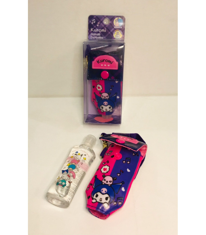 Kuromi Hand Sanitizer With Pouch