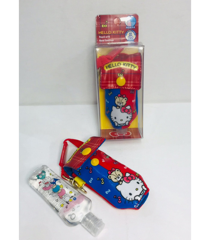 Hello Kitty Hand Sanitizer With Pouch