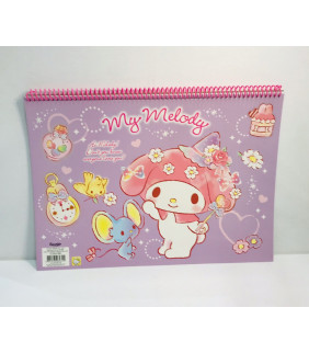 My Melody Coloring Sticker Sketchbook