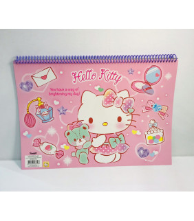 Hello Kitty Coloring Sticker Sketchbook