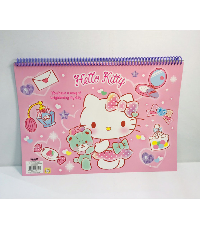 Hello Kitty Coloring Sticker Sketchbook