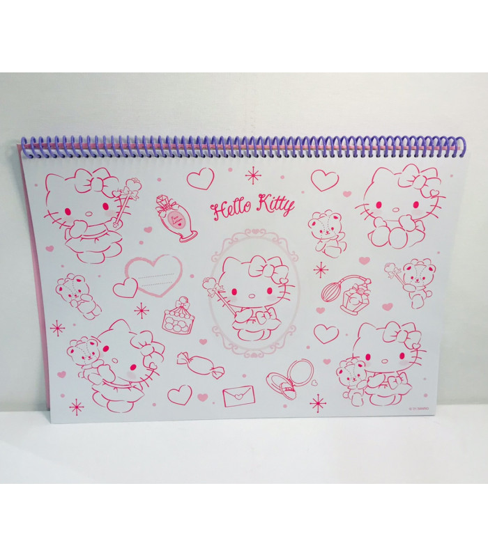 Hello Kitty Coloring Sticker Sketchbook