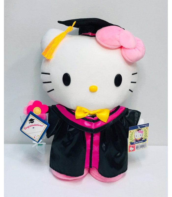 Hello Kitty 12 Inch Graduation Plush